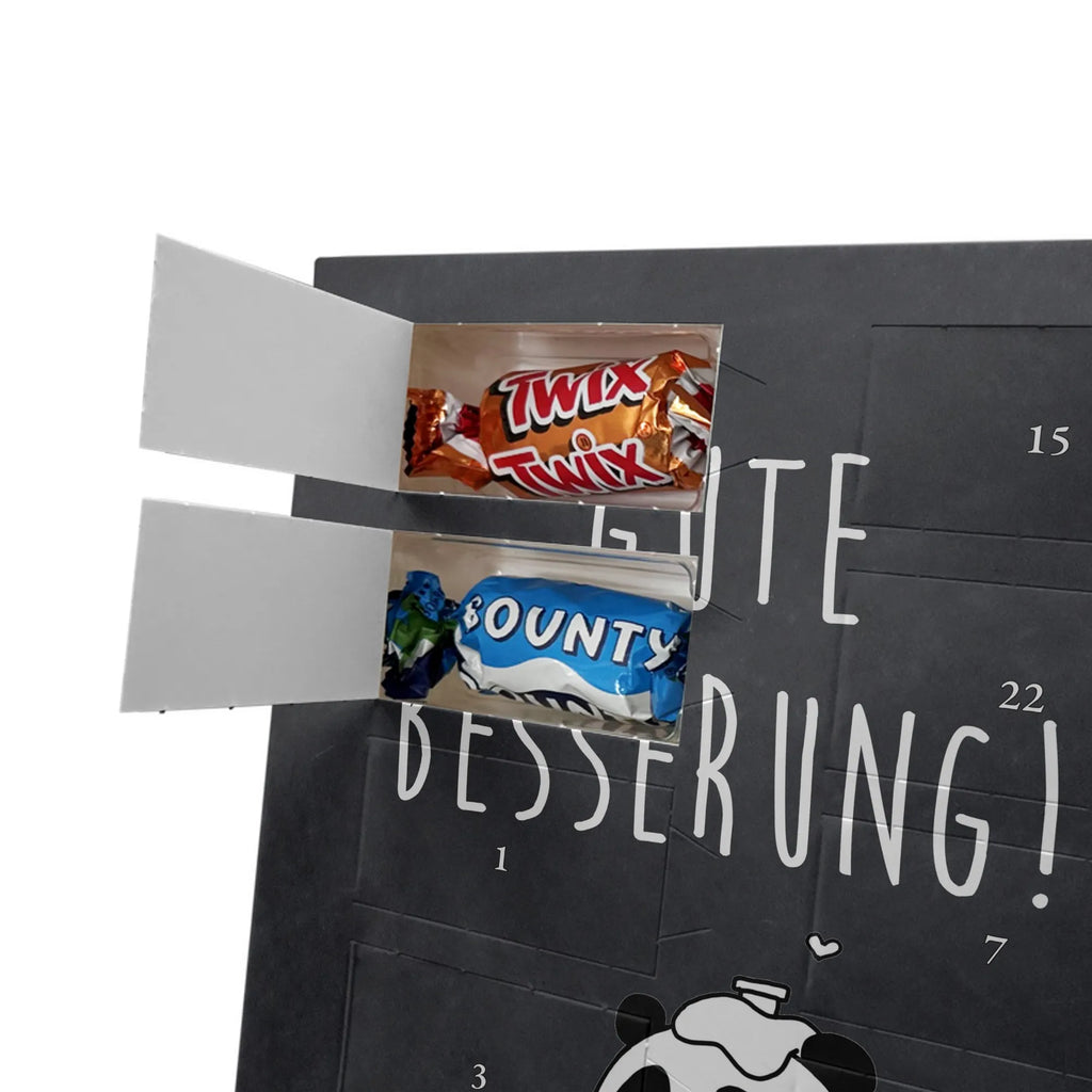  Panda Get well soon Personalisierter Schoko Foto Adventskalender