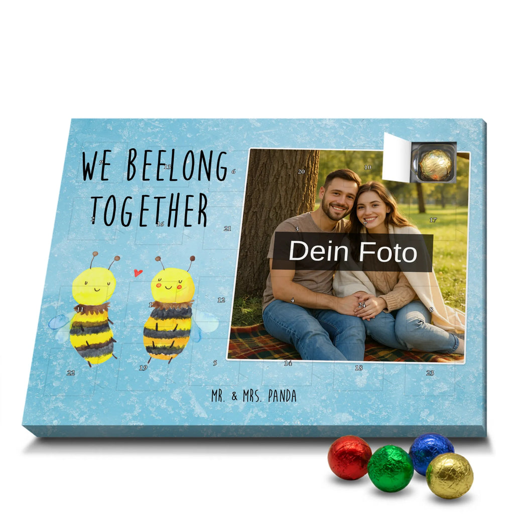 Personalisierter Schoko Foto Adventskalender Biene Verliebt Personalisierter Schoko Foto Adventskalender, Hummel, Wespe, Biene