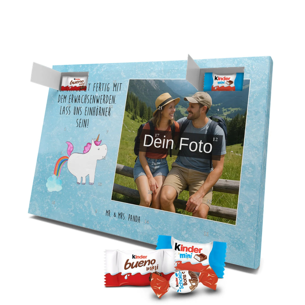 Personalisierter Schoko Foto Adventskalender Einhorn Pupsen Personalisierter Schoko Foto Adventskalender, Unicorn, Einhorn, Einhörner, Einhorn Deko, Regenbogen, Glitzer, Erwachsenwerden, Einhornpower, Pups, Lustig, Spaß, Freundin