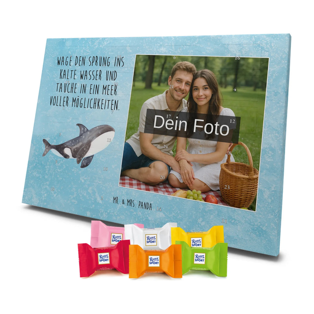 Personalisierter Schoko Foto Adventskalender Orca Personalisierter Schoko Foto Adventskalender, Meerestiere, Urlaub, Meer, Büro, Startup, Neustart, Orca, Motivation, Orcas, Selbstliebe, Killerwal, Arbeit, Möglichkeiten, Wal