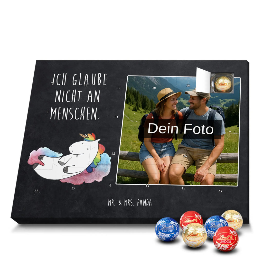 Personalisierter Schoko Foto Adventskalender Einhorn Wolke 7 Personalisierter Schoko Foto Adventskalender, Unicorn, Einhorn, Einhörner, Einhorn Deko, Lächeln, Geschenk, Lustig, Verliebt, Witzig, Realität, Glaube, Menschen
