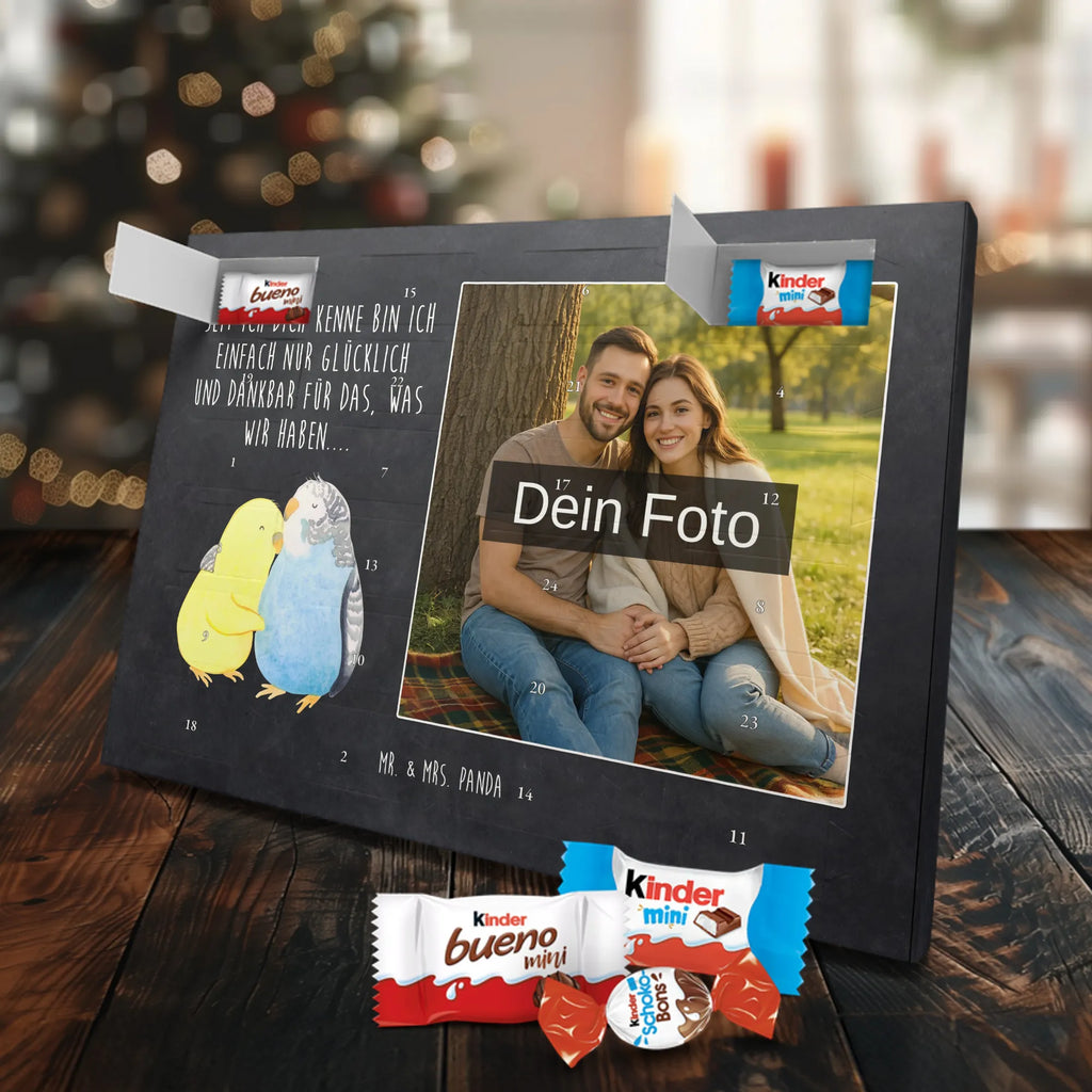 Personalisierter Schoko Foto Adventskalender Wellensittich Liebe Personalisierter Schoko Foto Adventskalender, Partner, Ehemann, Freundin, Ehefrau, Liebesgeschenk, Freund, Hocheitstag, Jahrestag, Heiratsantrag, Verlobung, Liebe, Heiraten, Kuscheln, Vögel, Nähe, Vertrauen, Wellensittich