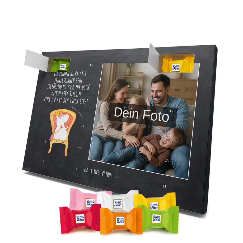 Personalisierter Schoko Foto Adventskalender Einhorn König Personalisierter Schoko Foto Adventskalender, Unicorn, Einhorn, Einhörner, Einhorn Deko, Kaiser, Präsident, Prinzessin, König, Bundeskanzler, Herrscher, Krone