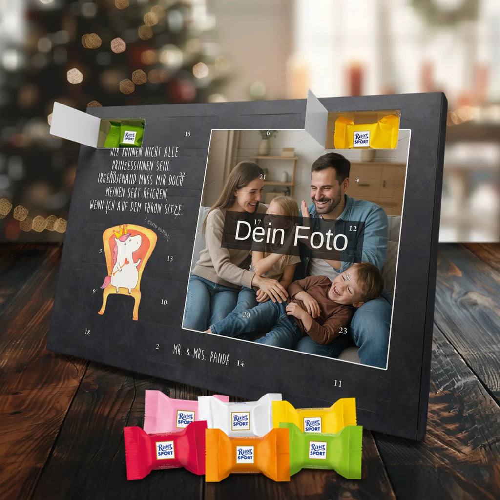 Personalisierter Schoko Foto Adventskalender Einhorn König Personalisierter Schoko Foto Adventskalender, Unicorn, Einhorn, Einhörner, Einhorn Deko, Kaiser, Präsident, Prinzessin, König, Bundeskanzler, Herrscher, Krone
