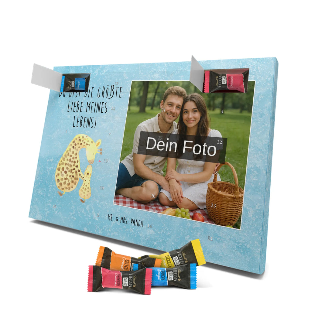Personalisierter Schoko Foto Adventskalender Giraffe Kind Personalisierter Schoko Foto Adventskalender, Afrika, Wildtiere, Mutter, Sohn, Kind, Lieblingsmensch, Tochter, Giraffe, Mama