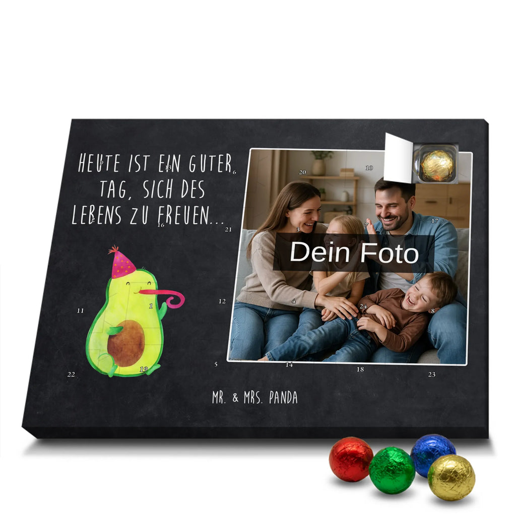 Personalisierter Schoko Foto Adventskalender Avocado Feier Personalisierter Schoko Foto Adventskalender, Gesund, Veggie, Avocado, Vegan, Geburtstag, Tröte, Feier, Party, Gute Laune, Feierlichkeit, Fete