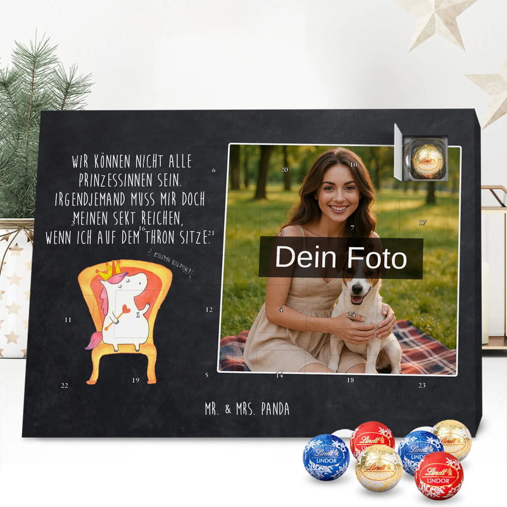 Personalisierter Schoko Foto Adventskalender Einhorn König Personalisierter Schoko Foto Adventskalender, Unicorn, Einhorn, Einhörner, Einhorn Deko, Kaiser, Präsident, Prinzessin, König, Bundeskanzler, Herrscher, Krone