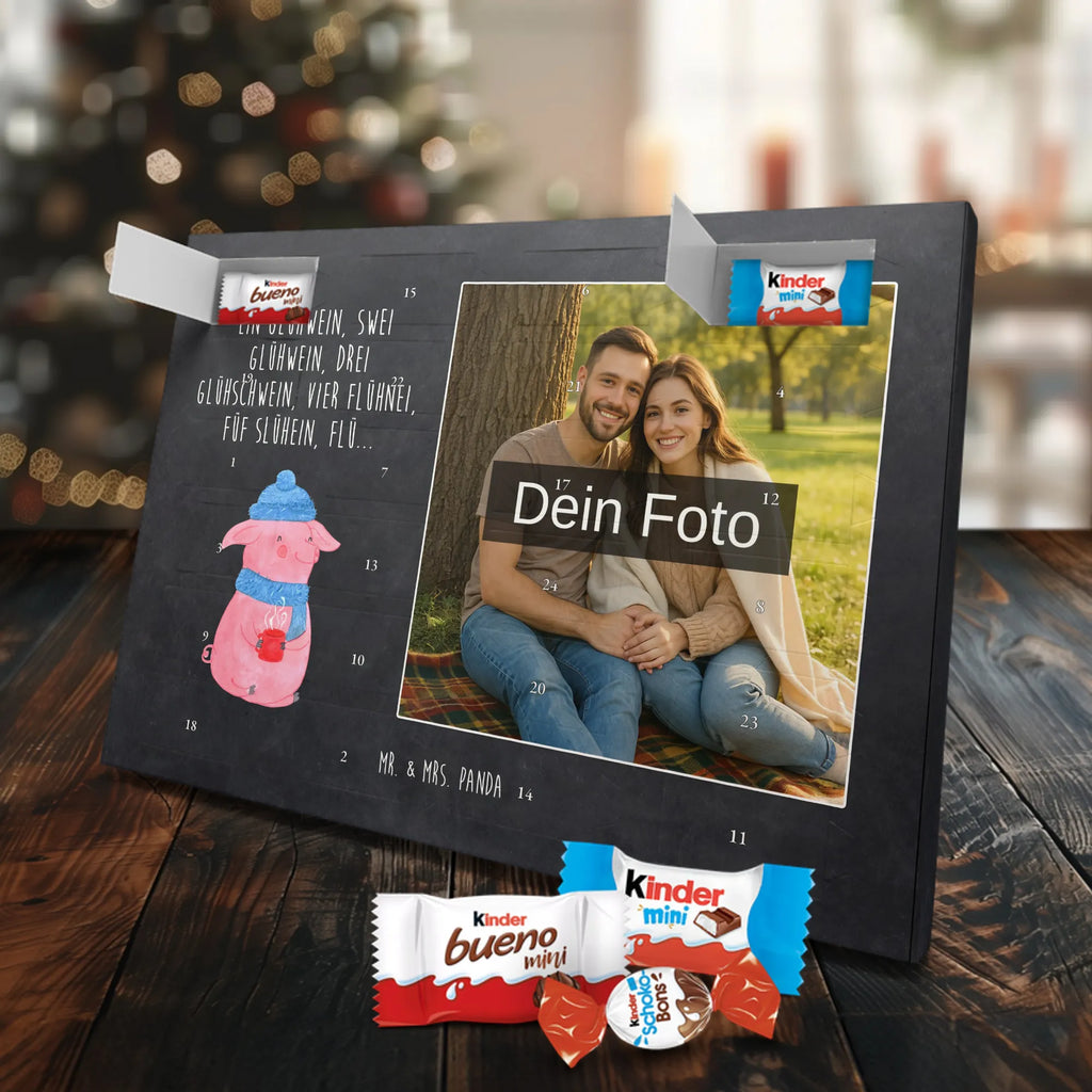 Personalisierter Schoko Foto Adventskalender Schweinchen Glühwein Personalisierter Schoko Foto Adventskalender, Winter, Wintermotiv, Advent, Nikolaus, Weihnachten, Weihnachtsdeko, Heiligabend, Spruch, Glühwein, Weihnachtsmarkt, Betrunken