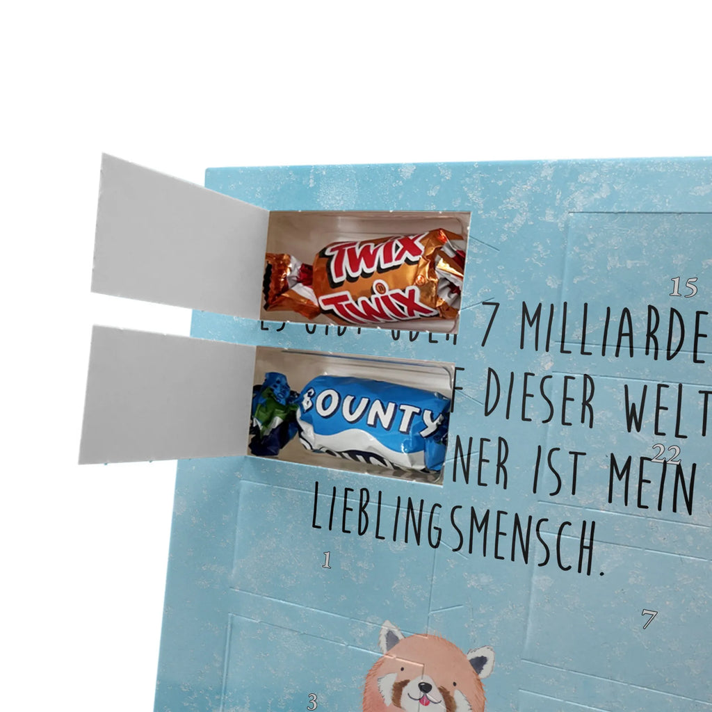 Personalisierter Schoko Foto Adventskalender Roter Panda Personalisierter Schoko Foto Adventskalender, Gute Laune, Lustige Sprüche, Tiere, Tiermotive, Panda, Lieblingsmensch, Herz, Liebling, Rot, Liebe
