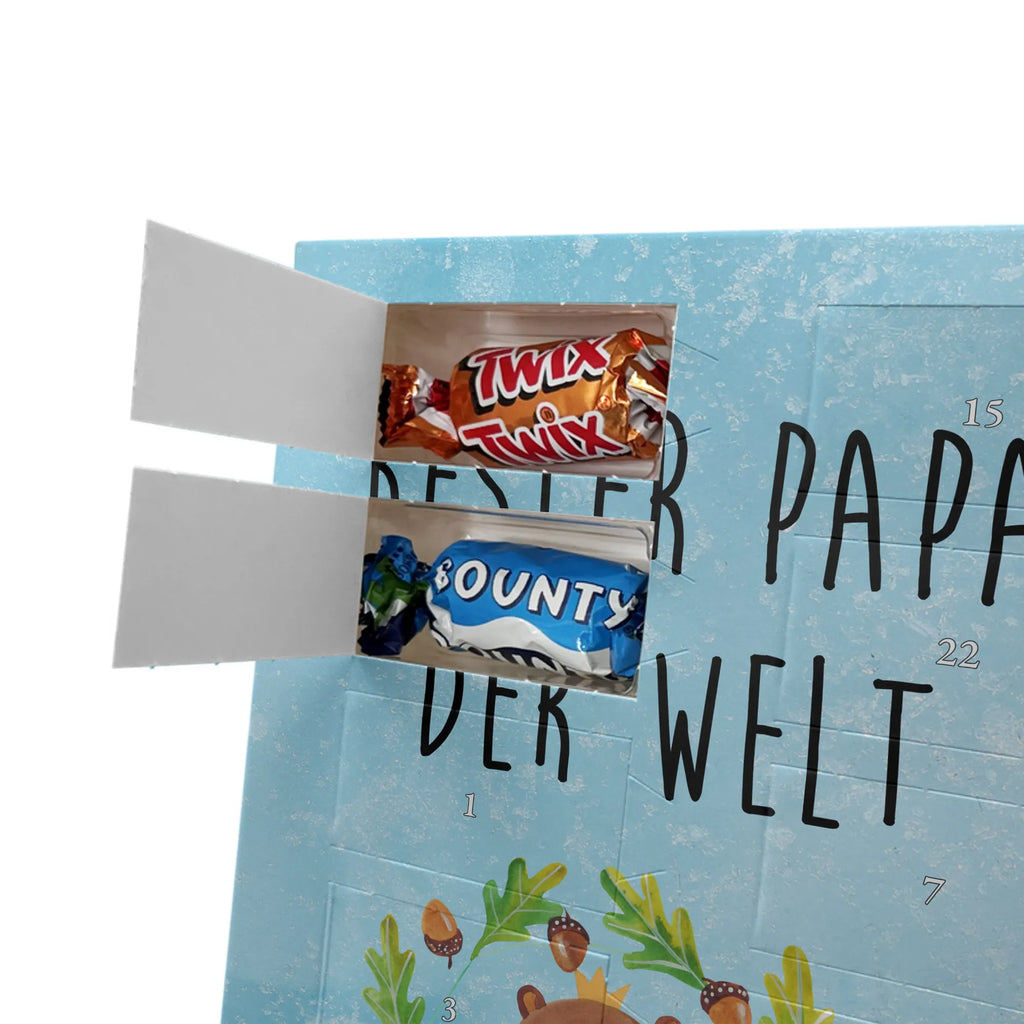 Personalisierter Schoko Foto Adventskalender Bär König Personalisierter Schoko Foto Adventskalender, Teddybär, Teddy, Bär, Vater, Bester Vater, Dad, Vatertag, Daddy, Bester Papa, Papa Bär, Papi, Weltbester Papa, Papa