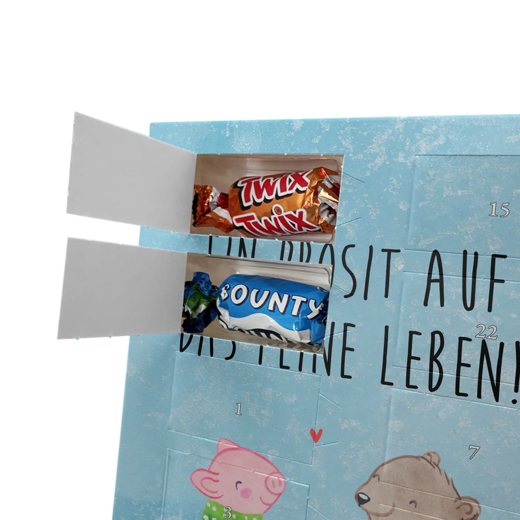 Personalisierter Schoko Foto Adventskalender Glühschwein Sause Personalisierter Schoko Foto Adventskalender, Winter, Wintermotiv, Advent, Nikolaus, Weihnachten, Weihnachtsdeko, Heiligabend, Alles Gute, Prost, Schwein, Weihnachtszeit, Bär