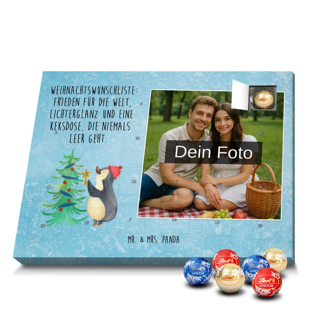 Personalisierter Schoko Foto Adventskalender Pinguin Weihnachtsbaum Personalisierter Schoko Foto Adventskalender, Weihnachtsdeko, Heiligabend, Weihnachten, Advent, Wintermotiv, Nikolaus, Winter, Pinguin