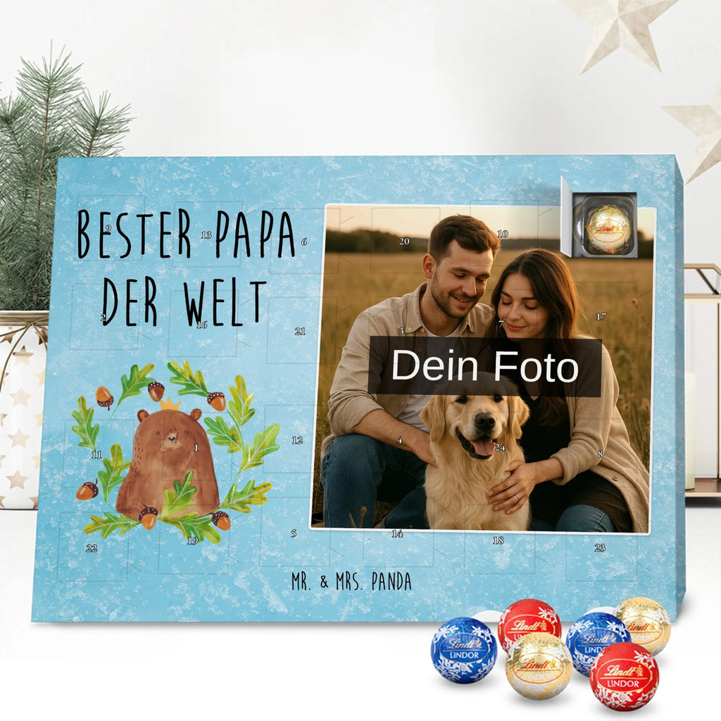 Personalisierter Schoko Foto Adventskalender Bär König Personalisierter Schoko Foto Adventskalender, Teddybär, Teddy, Bär, Vater, Bester Vater, Dad, Vatertag, Daddy, Bester Papa, Papa Bär, Papi, Weltbester Papa, Papa