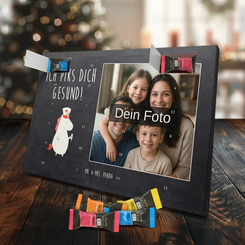 Personalisierter Schoko Foto Adventskalender Einhorn Krankenschwester Personalisierter Schoko Foto Adventskalender, Unicorn, Einhorn, Einhörner, Einhorn Deko, Krankenschwester Dankeschön, Krankenhaus, Ärztin Geschenk, Krankenschwester Geschenk, Krankenpfleger Geschenk, Krankenpflegerin