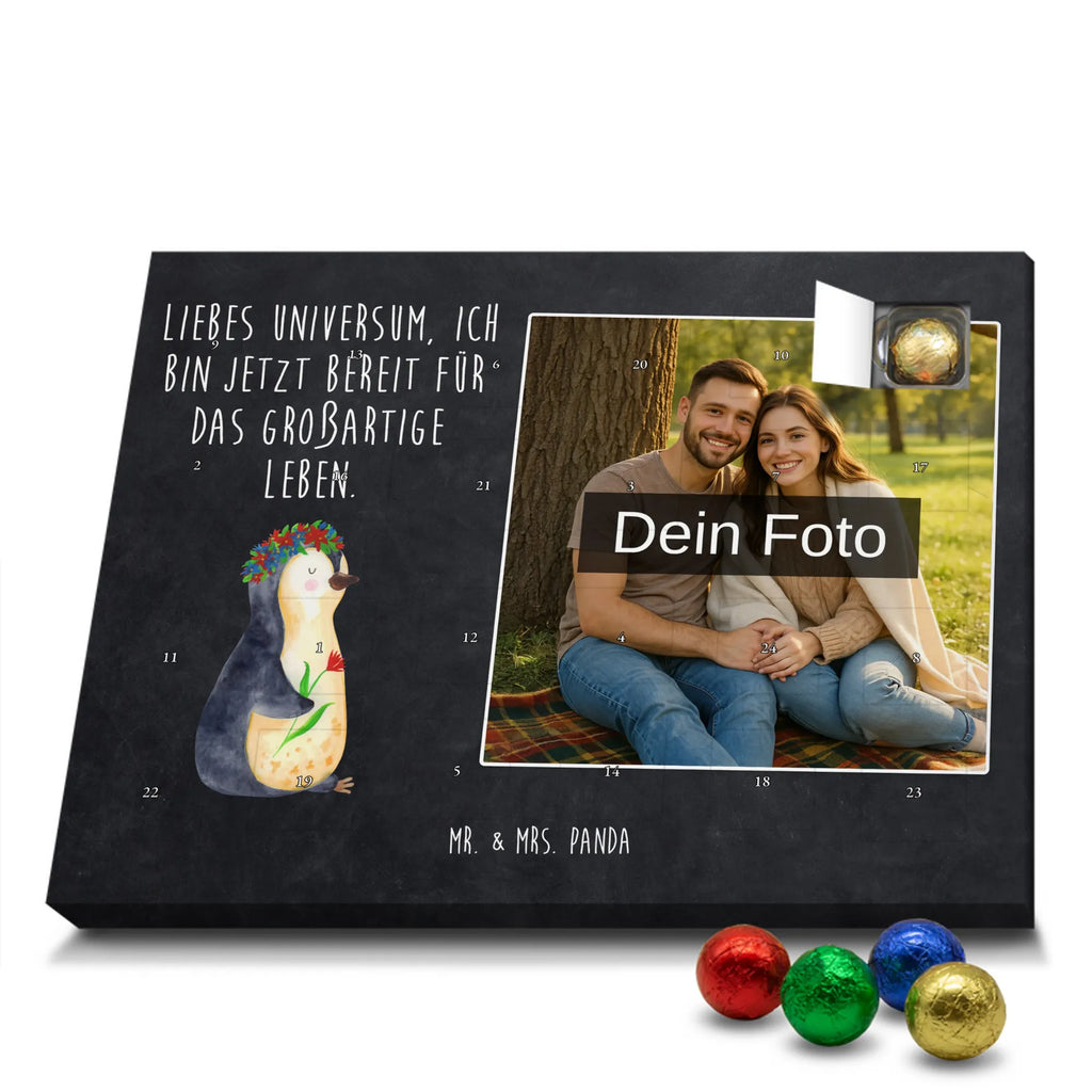  Penguin Flower Penguin, North Pole, Winter, Penguins, motivation, wishes, penguins, life, gift idea, lovesickness, wreath of flowers, goals in life, universe, love of life, goals