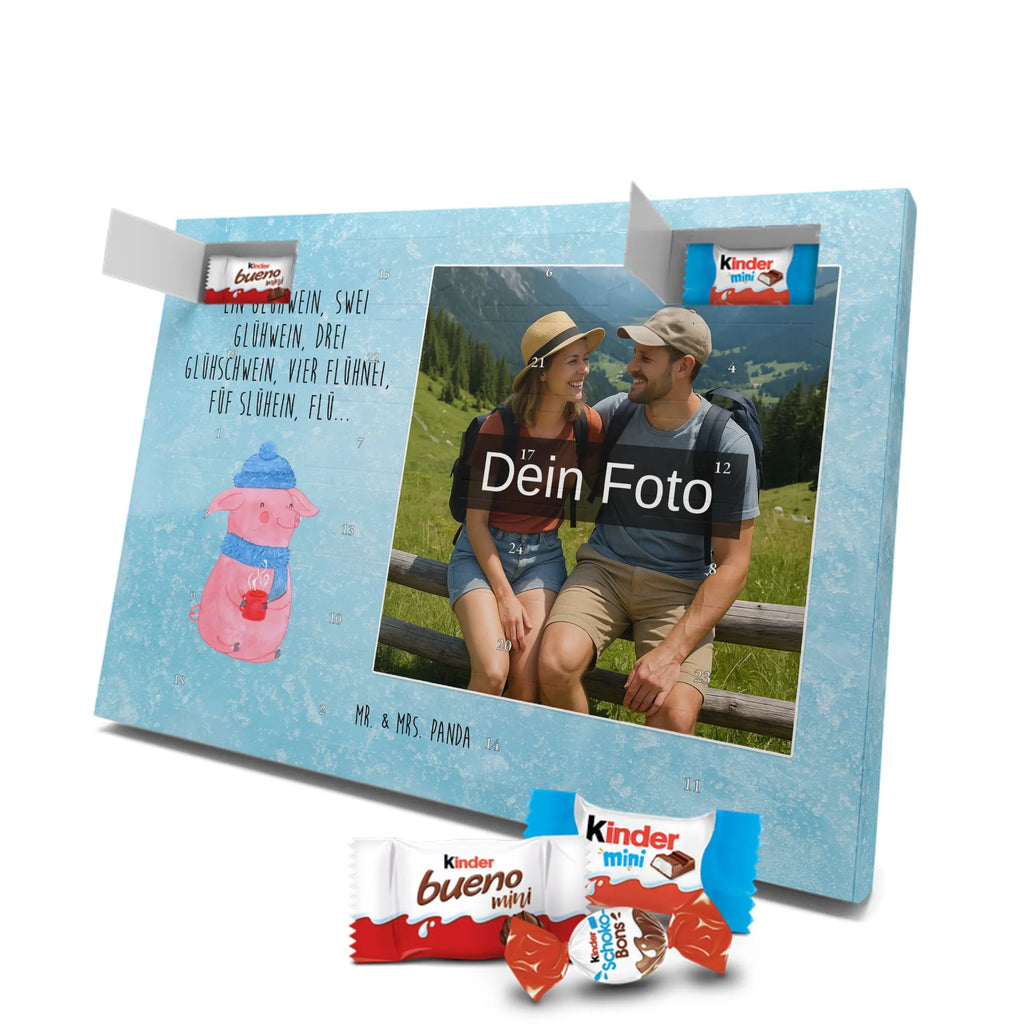 Personalisierter Schoko Foto Adventskalender Schweinchen Glühwein Personalisierter Schoko Foto Adventskalender, Winter, Wintermotiv, Advent, Nikolaus, Weihnachten, Weihnachtsdeko, Heiligabend, Spruch, Glühwein, Weihnachtsmarkt, Betrunken
