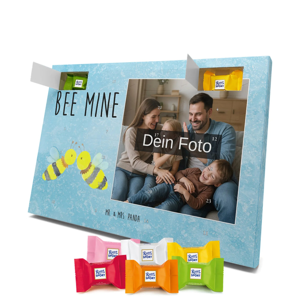 Personalisierter Schoko Foto Adventskalender Biene Liebe Personalisierter Schoko Foto Adventskalender, Hummel, Wespe, Biene