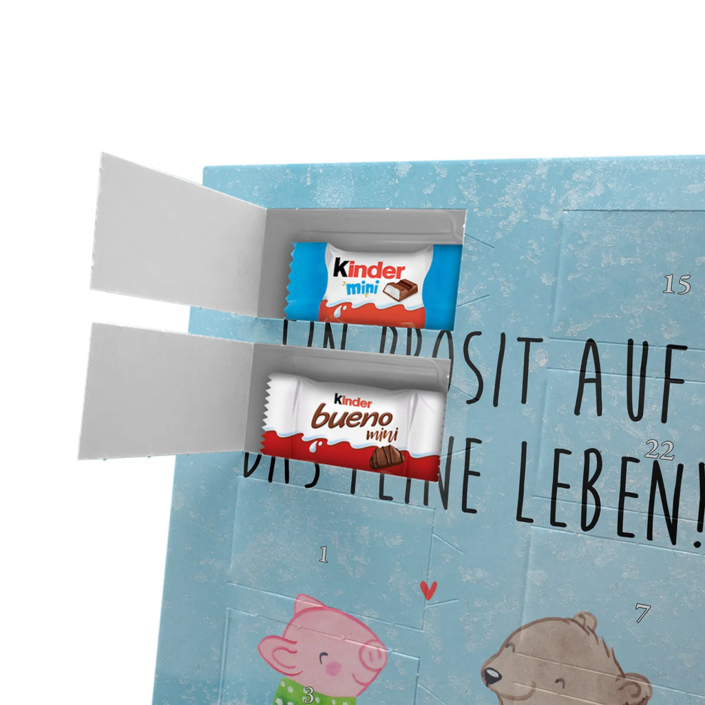 Personalisierter Schoko Foto Adventskalender Glühschwein Sause Personalisierter Schoko Foto Adventskalender, Winter, Wintermotiv, Advent, Nikolaus, Weihnachten, Weihnachtsdeko, Heiligabend, Alles Gute, Prost, Schwein, Weihnachtszeit, Bär