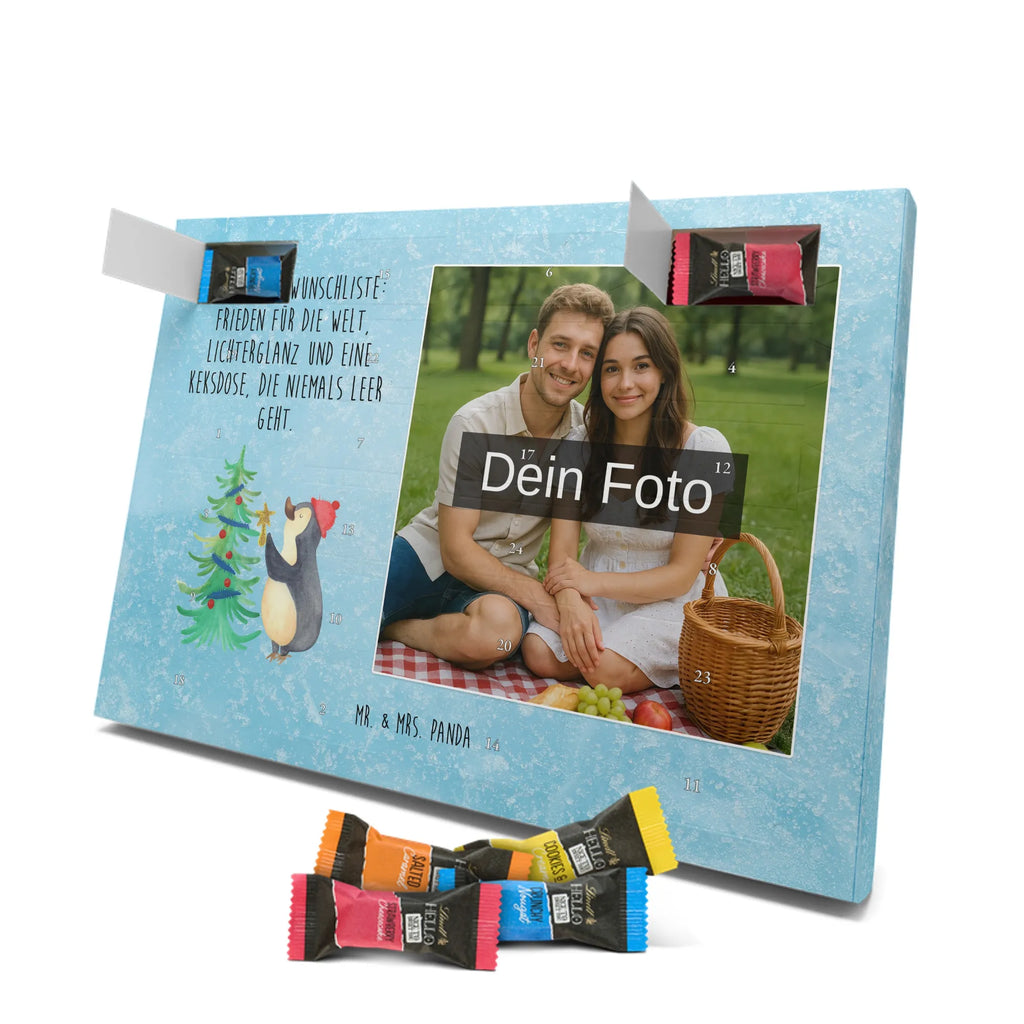 Personalisierter Schoko Foto Adventskalender Pinguin Weihnachtsbaum Personalisierter Schoko Foto Adventskalender, Weihnachtsdeko, Heiligabend, Weihnachten, Advent, Wintermotiv, Nikolaus, Winter, Pinguin
