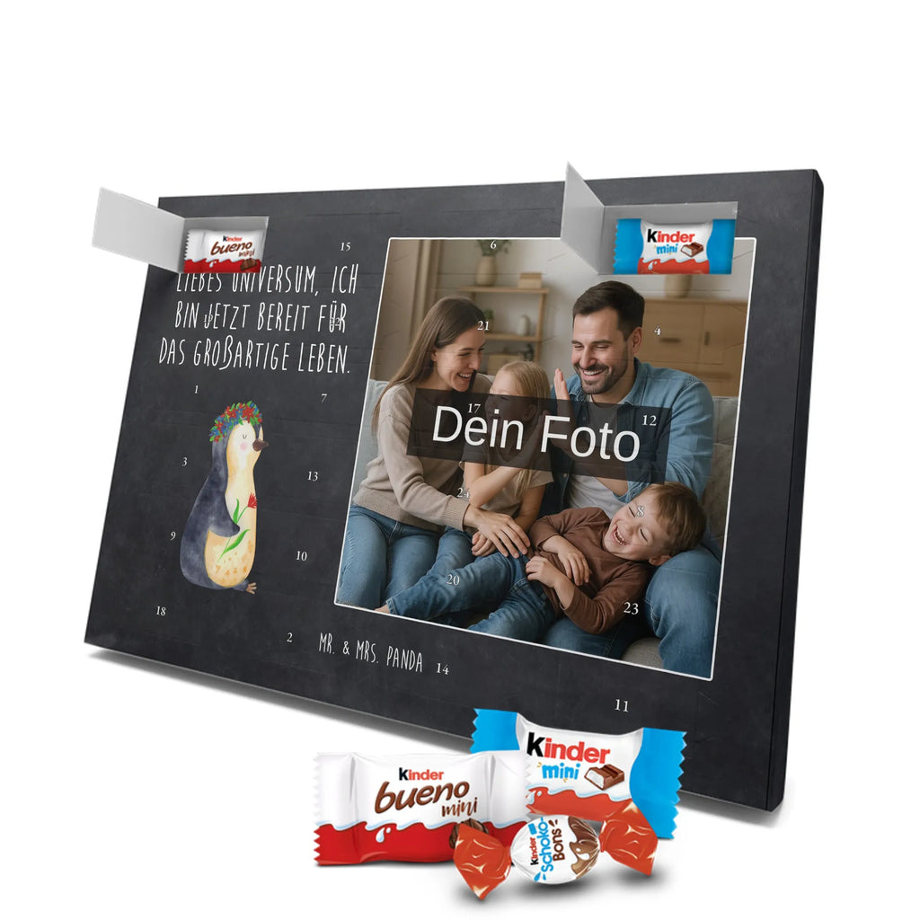  Penguin Flower Penguin, North Pole, Winter, Penguins, motivation, wishes, penguins, life, gift idea, lovesickness, wreath of flowers, goals in life, universe, love of life, goals