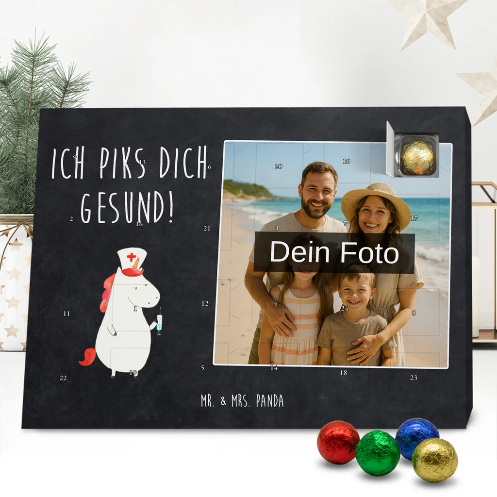 Personalisierter Schoko Foto Adventskalender Einhorn Krankenschwester Personalisierter Schoko Foto Adventskalender, Unicorn, Einhorn, Einhörner, Einhorn Deko, Krankenschwester Dankeschön, Krankenhaus, Ärztin Geschenk, Krankenschwester Geschenk, Krankenpfleger Geschenk, Krankenpflegerin