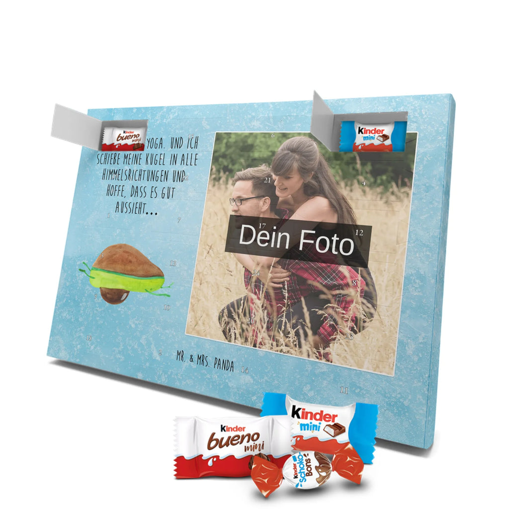 Personalisierter Schoko Foto Adventskalender Avocado Yoga Personalisierter Schoko Foto Adventskalender, Gesund, Veggie, Avocado, Vegan, Avocado Yoga Vegan