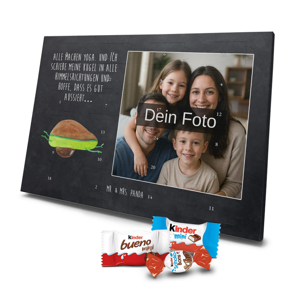 Personalisierter Schoko Foto Adventskalender Avocado Yoga Personalisierter Schoko Foto Adventskalender, Gesund, Veggie, Avocado, Vegan, Avocado Yoga Vegan