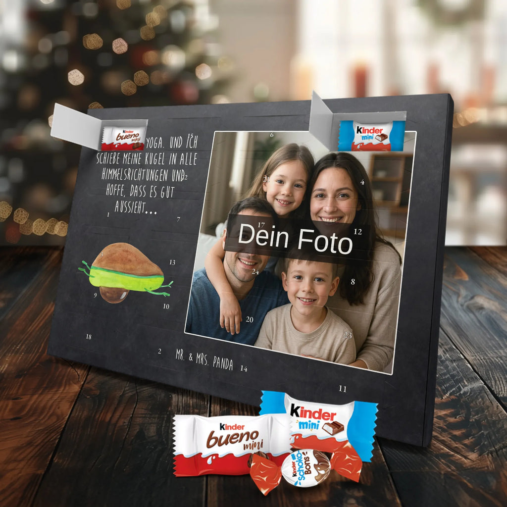 Personalisierter Schoko Foto Adventskalender Avocado Yoga Personalisierter Schoko Foto Adventskalender, Gesund, Veggie, Avocado, Vegan, Avocado Yoga Vegan