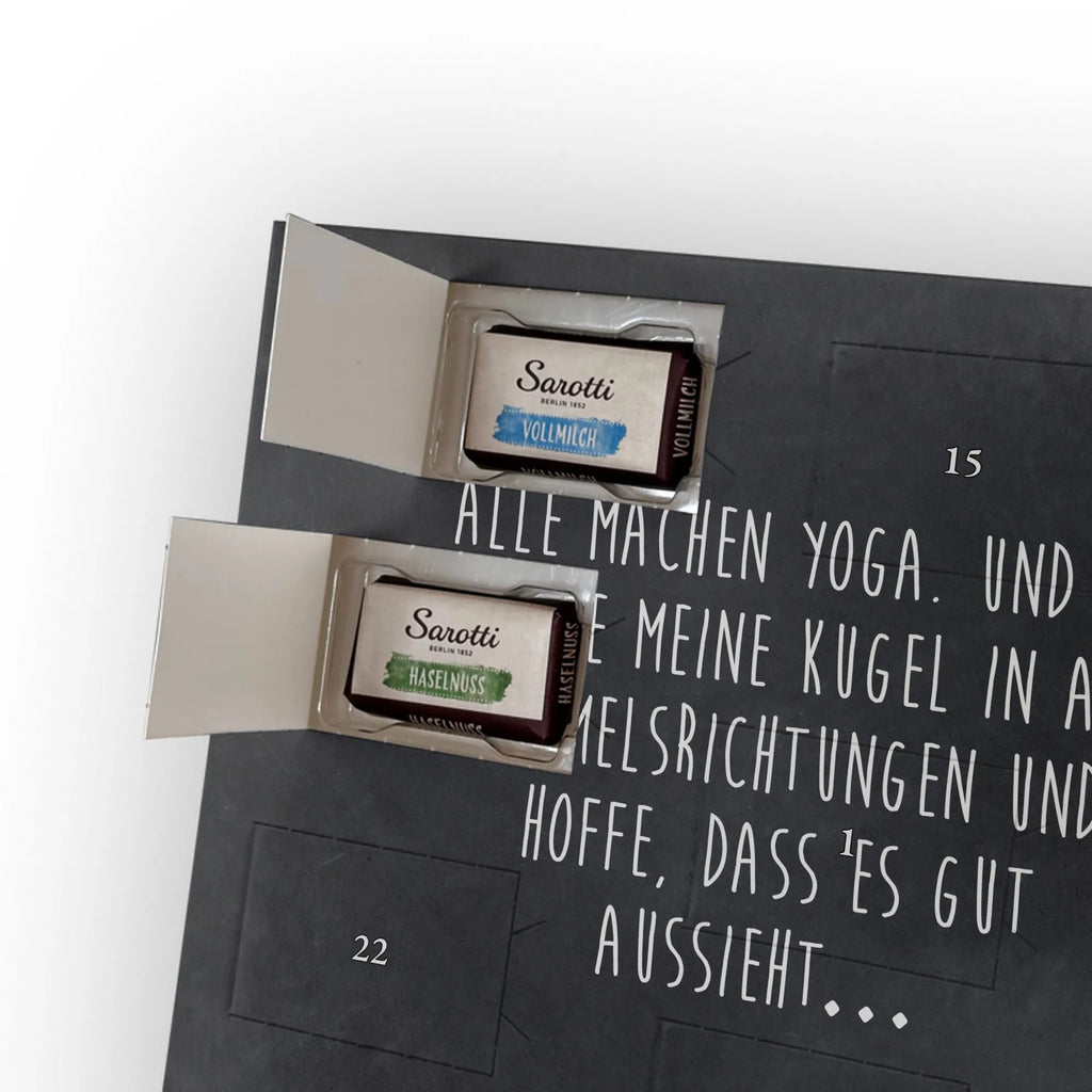 Personalisierter Schoko Foto Adventskalender Avocado Yoga Personalisierter Schoko Foto Adventskalender, Gesund, Veggie, Avocado, Vegan, Avocado Yoga Vegan