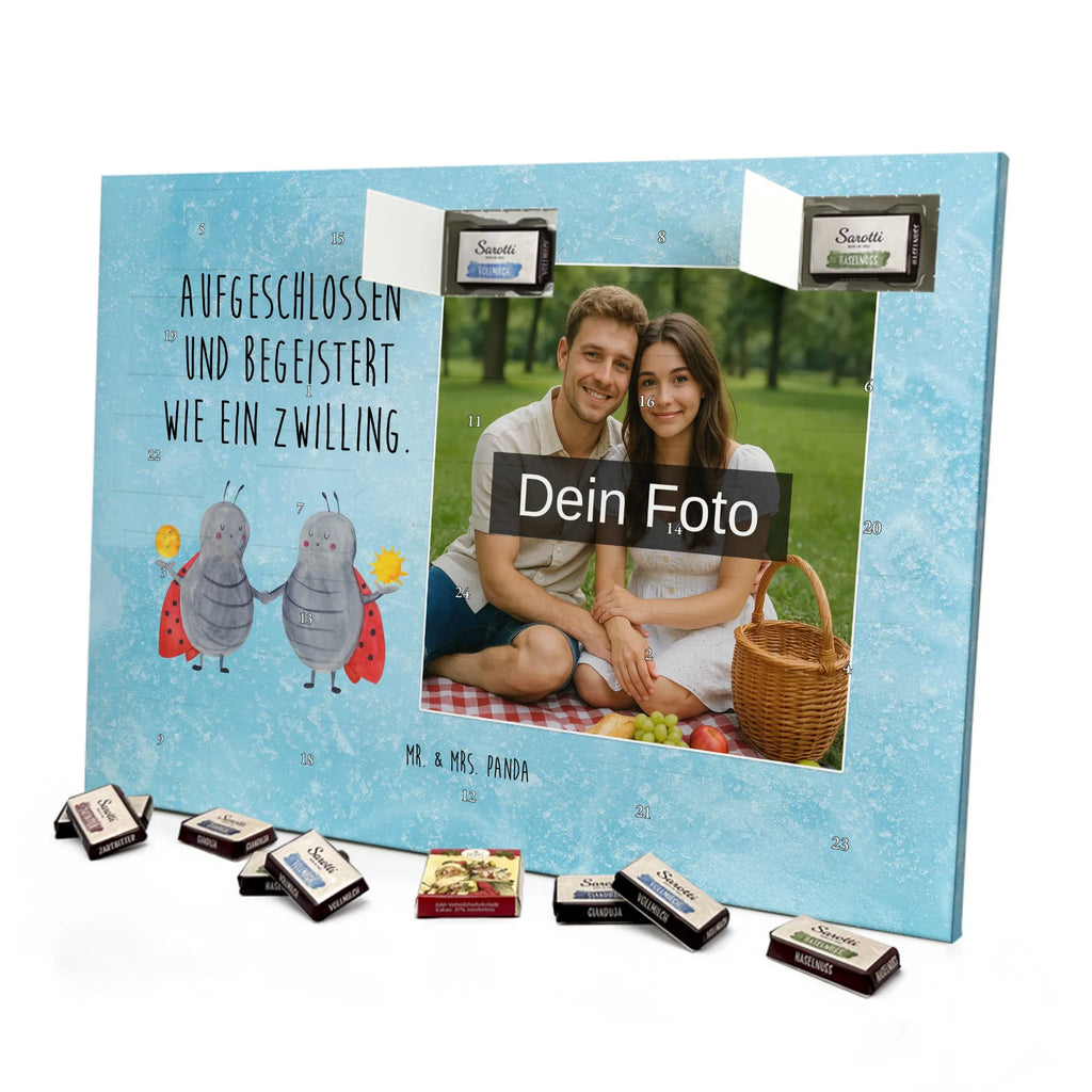 Personalisierter Schoko Foto Adventskalender Sternzeichen Zwilling Personalisierter Schoko Foto Adventskalender, Tierkreiszeichen, Horoskop, Astrologie, Aszendent, Sternzeichen, Geschenk Mai, Zwillingsbruder, Marienkäfer, Zwillingsschwester, Glückskäfer, Zwilling Sternzeichen, Geburtstag Mai, Geschenk Juni, Zwillinge, Zwilling Geschenk