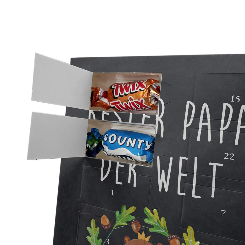 Personalisierter Schoko Foto Adventskalender Bär König Personalisierter Schoko Foto Adventskalender, Teddybär, Teddy, Bär, Vater, Bester Vater, Dad, Vatertag, Daddy, Bester Papa, Papa Bär, Papi, Weltbester Papa, Papa