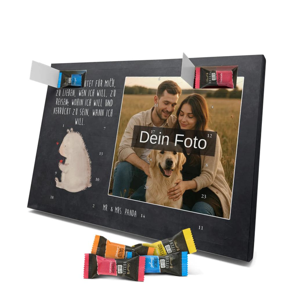 Personalisierter Schoko Foto Adventskalender Bär Marienkäfer Personalisierter Schoko Foto Adventskalender, Teddybär, Teddy, Bär, Freiheit, Liebe, Das Leben Ist schön, Motivation, Marienkäfer