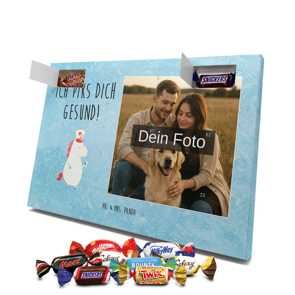 Personalisierter Schoko Foto Adventskalender Einhorn Krankenschwester Personalisierter Schoko Foto Adventskalender, Unicorn, Einhorn, Einhörner, Einhorn Deko, Krankenschwester Dankeschön, Krankenhaus, Ärztin Geschenk, Krankenschwester Geschenk, Krankenpfleger Geschenk, Krankenpflegerin