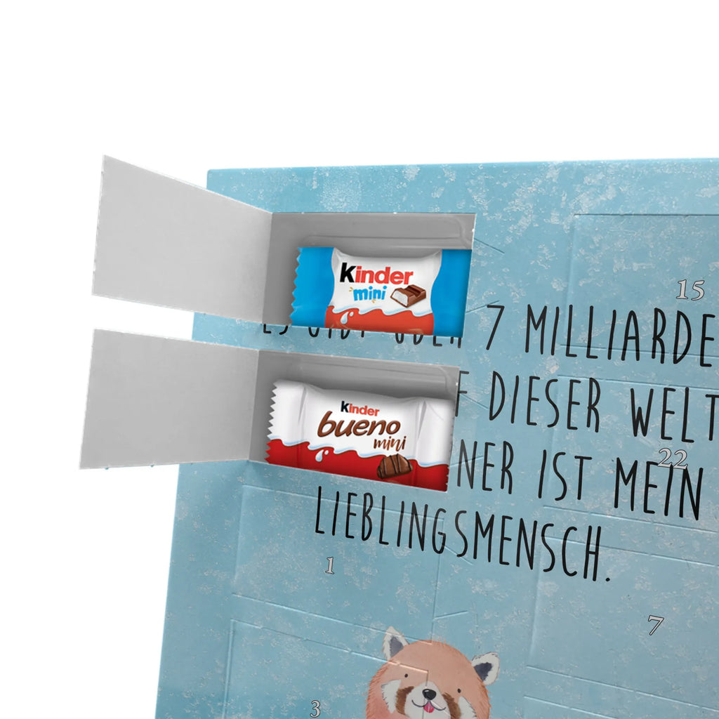 Personalisierter Schoko Foto Adventskalender Roter Panda Personalisierter Schoko Foto Adventskalender, Gute Laune, Lustige Sprüche, Tiere, Tiermotive, Panda, Lieblingsmensch, Herz, Liebling, Rot, Liebe