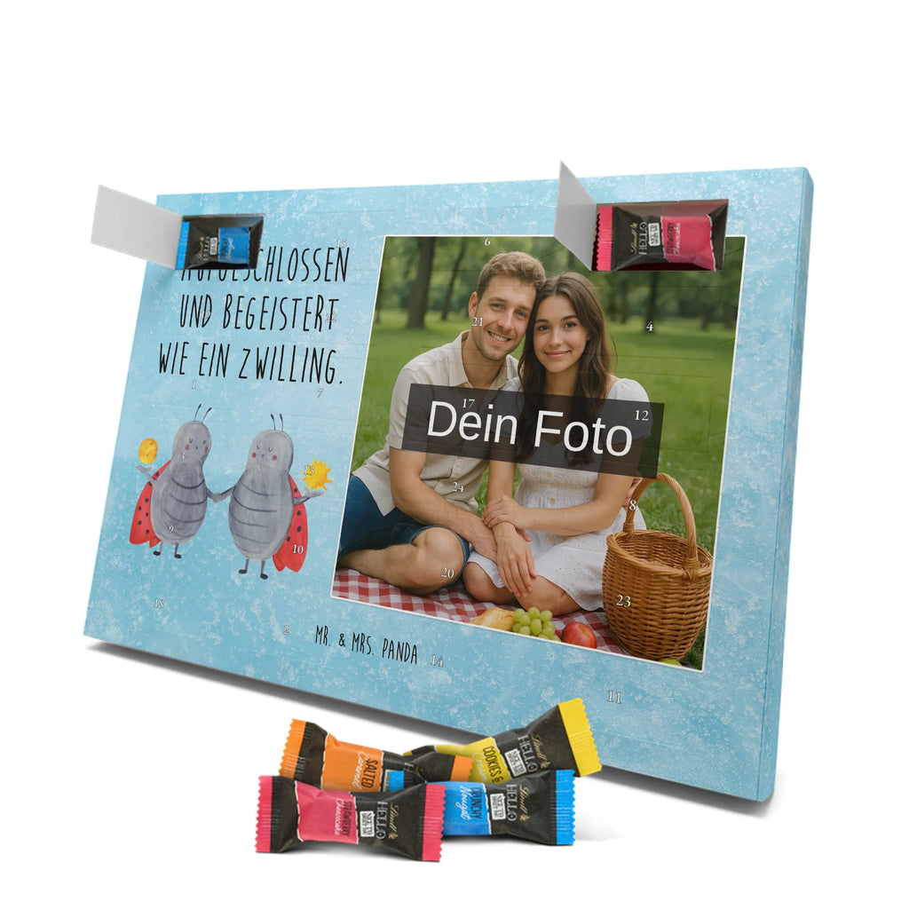 Personalisierter Schoko Foto Adventskalender Sternzeichen Zwilling Personalisierter Schoko Foto Adventskalender, Tierkreiszeichen, Horoskop, Astrologie, Aszendent, Sternzeichen, Geschenk Mai, Zwillingsbruder, Marienkäfer, Zwillingsschwester, Glückskäfer, Zwilling Sternzeichen, Geburtstag Mai, Geschenk Juni, Zwillinge, Zwilling Geschenk