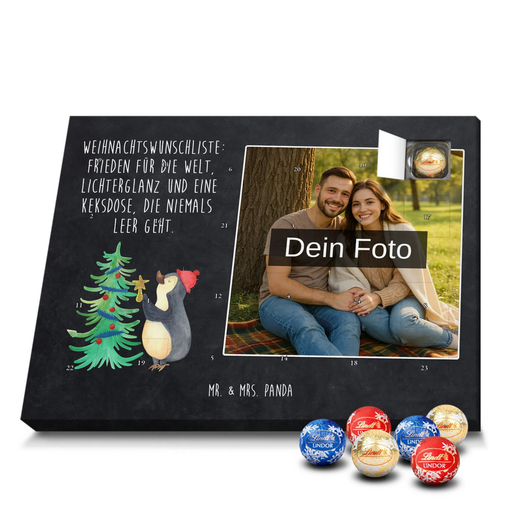 Personalisierter Schoko Foto Adventskalender Pinguin Weihnachtsbaum Personalisierter Schoko Foto Adventskalender, Weihnachtsdeko, Heiligabend, Weihnachten, Advent, Wintermotiv, Nikolaus, Winter, Pinguin