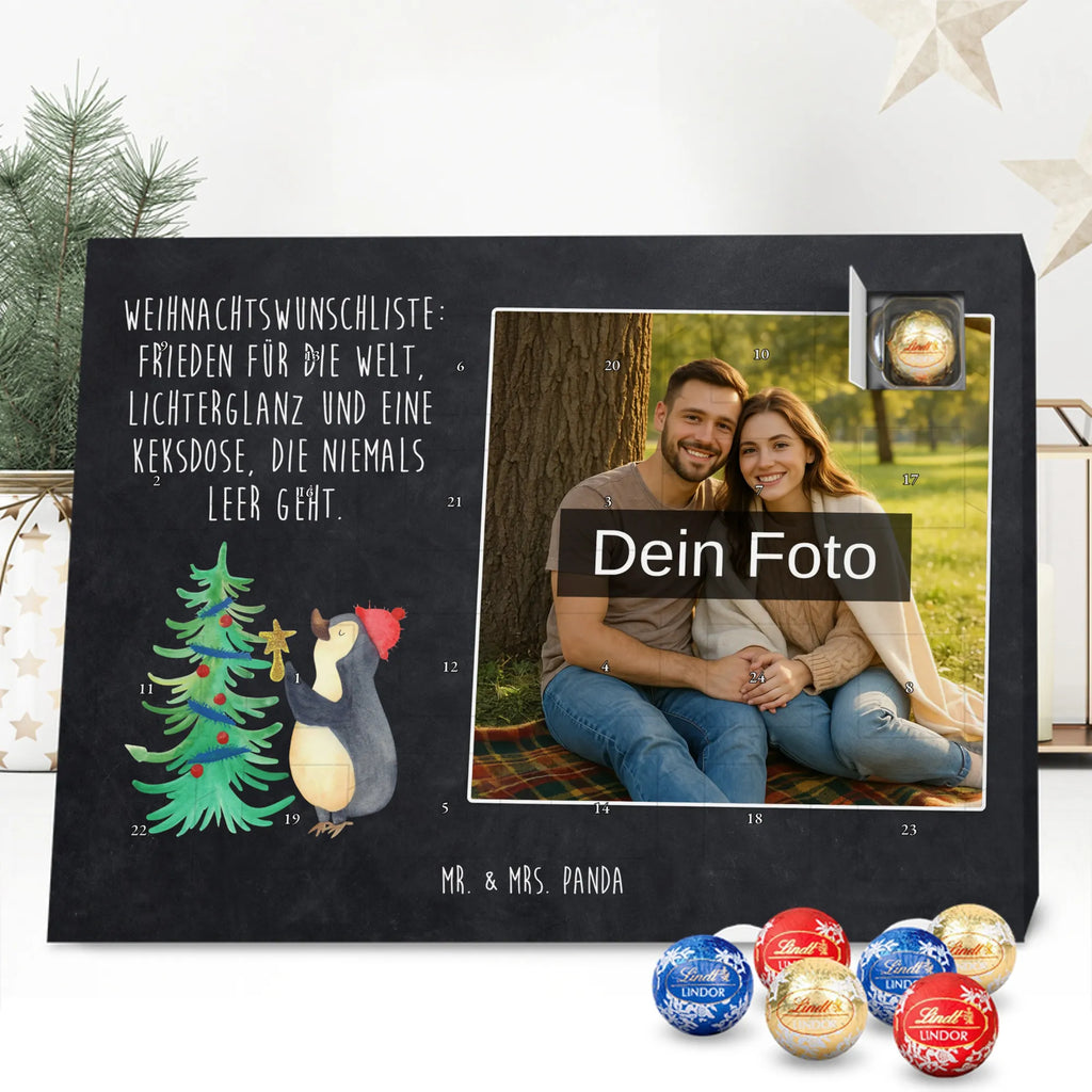 Personalisierter Schoko Foto Adventskalender Pinguin Weihnachtsbaum Personalisierter Schoko Foto Adventskalender, Weihnachtsdeko, Heiligabend, Weihnachten, Advent, Wintermotiv, Nikolaus, Winter, Pinguin