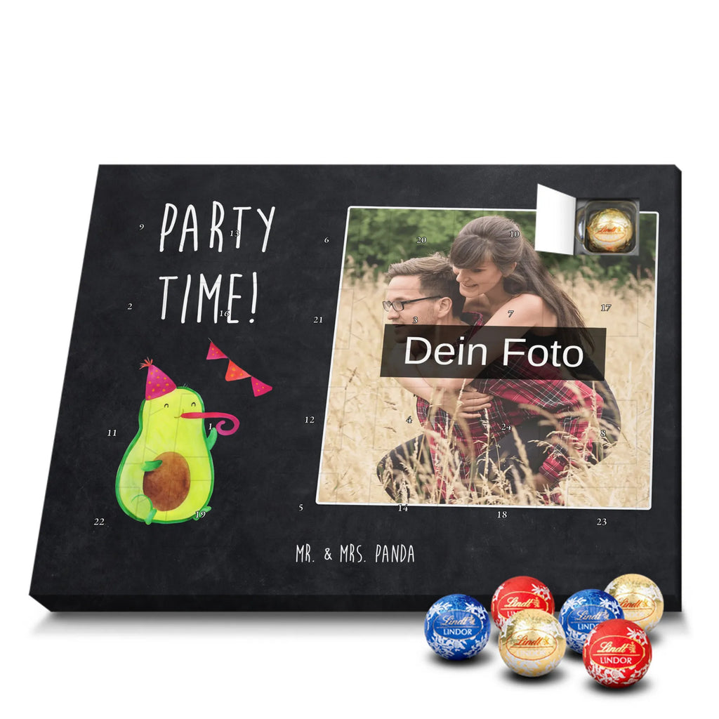 Personalisierter Schoko Foto Adventskalender Avocado Party Zeit Personalisierter Schoko Foto Adventskalender, Gesund, Veggie, Avocado, Vegan
