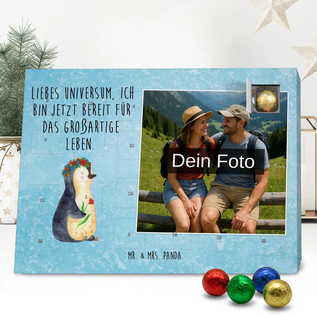  Penguin Flower Penguin, North Pole, Winter, Penguins, motivation, wishes, penguins, life, gift idea, lovesickness, wreath of flowers, goals in life, universe, love of life, goals