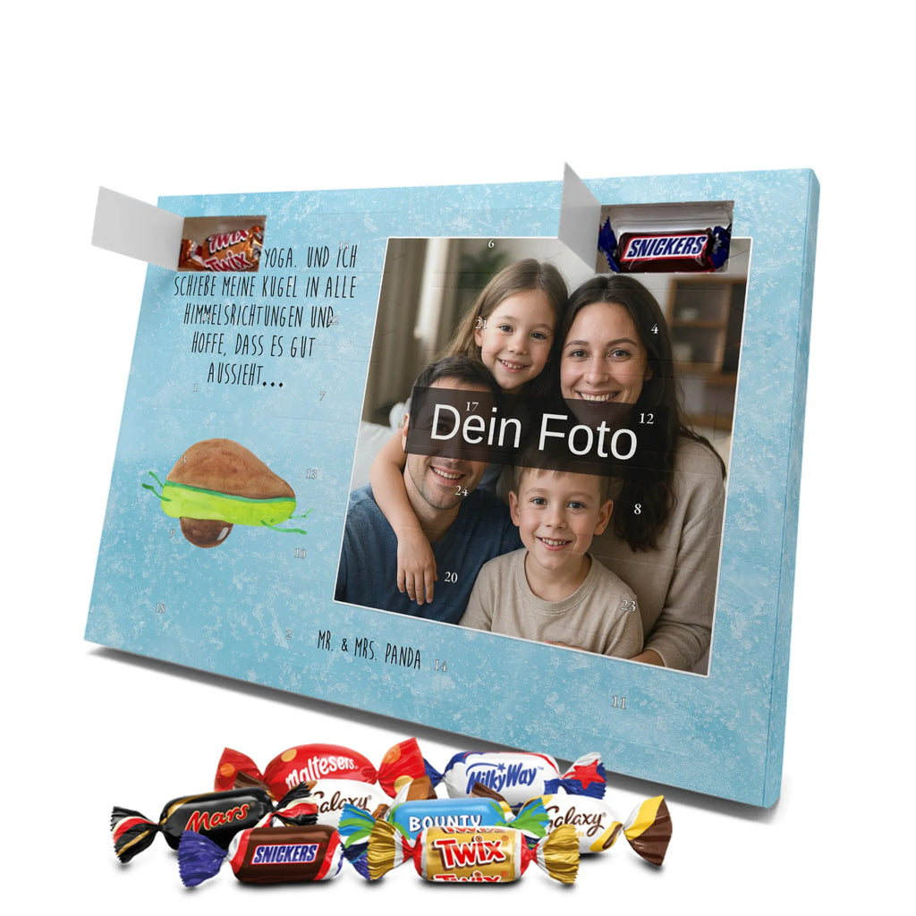 Personalisierter Schoko Foto Adventskalender Avocado Yoga Personalisierter Schoko Foto Adventskalender, Gesund, Veggie, Avocado, Vegan, Avocado Yoga Vegan