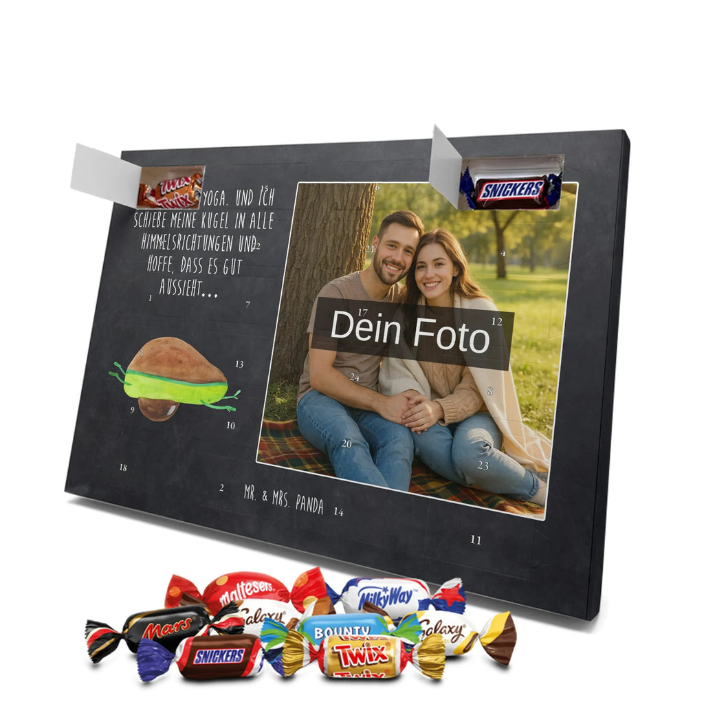 Personalisierter Schoko Foto Adventskalender Avocado Yoga Personalisierter Schoko Foto Adventskalender, Gesund, Veggie, Avocado, Vegan, Avocado Yoga Vegan