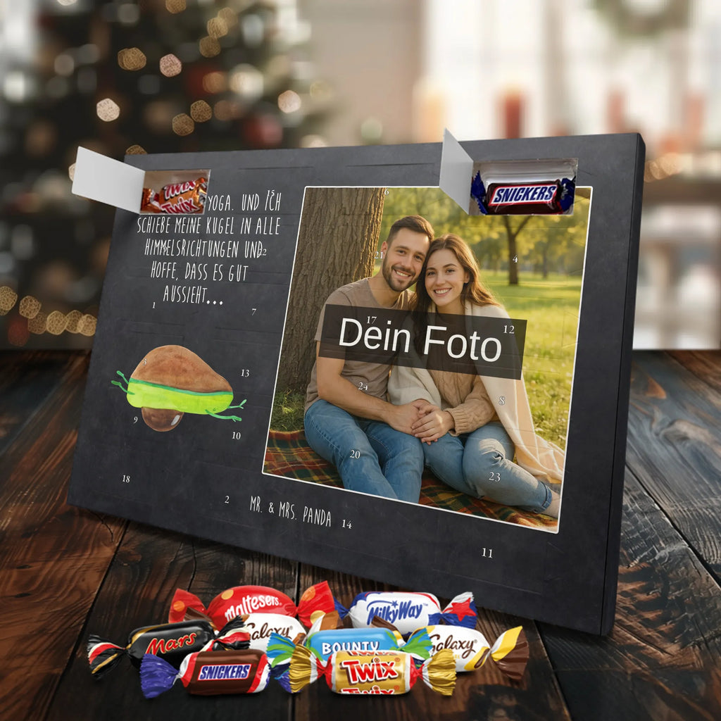 Personalisierter Schoko Foto Adventskalender Avocado Yoga Personalisierter Schoko Foto Adventskalender, Gesund, Veggie, Avocado, Vegan, Avocado Yoga Vegan