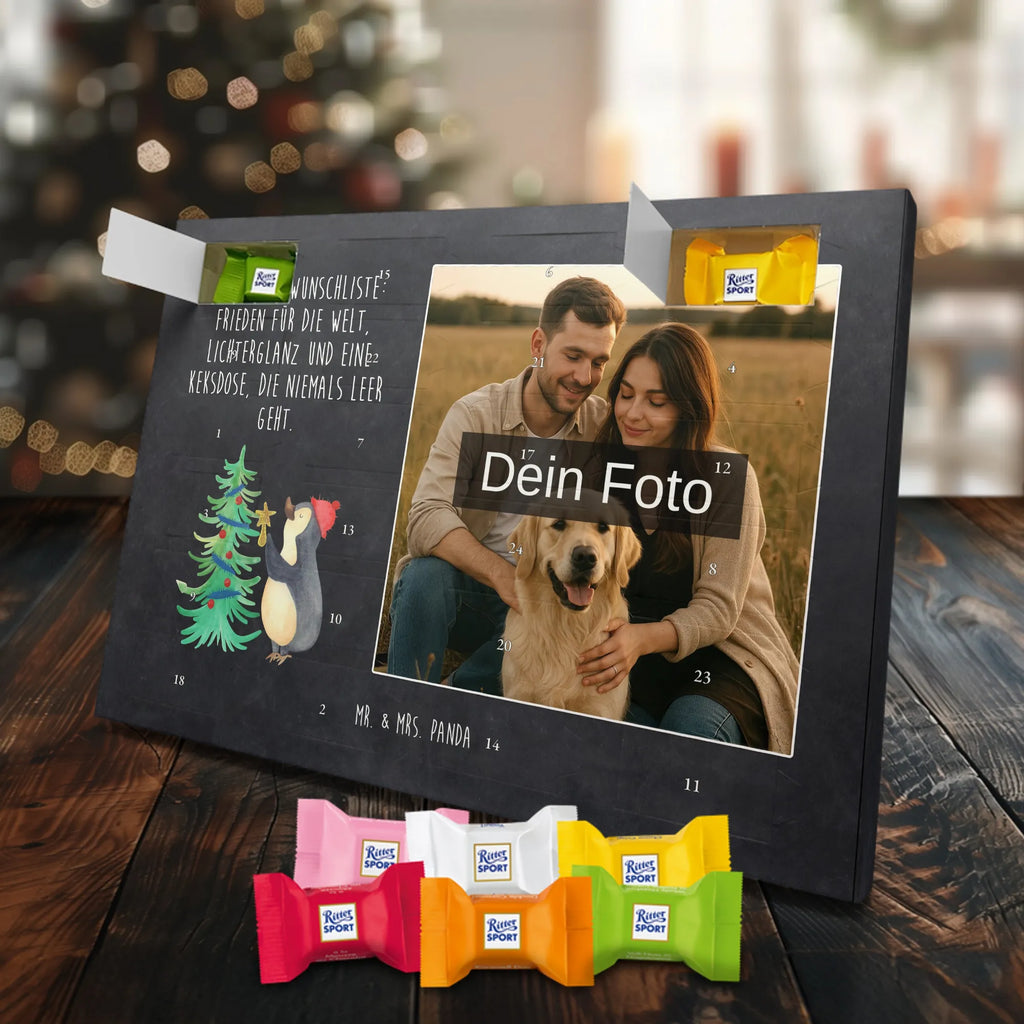 Personalisierter Schoko Foto Adventskalender Pinguin Weihnachtsbaum Personalisierter Schoko Foto Adventskalender, Weihnachtsdeko, Heiligabend, Weihnachten, Advent, Wintermotiv, Nikolaus, Winter, Pinguin