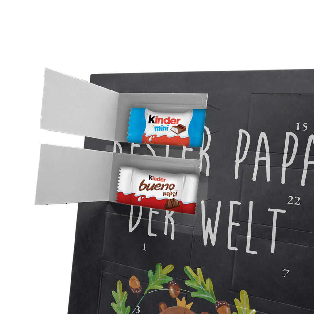Personalisierter Schoko Foto Adventskalender Bär König Personalisierter Schoko Foto Adventskalender, Teddybär, Teddy, Bär, Vater, Bester Vater, Dad, Vatertag, Daddy, Bester Papa, Papa Bär, Papi, Weltbester Papa, Papa