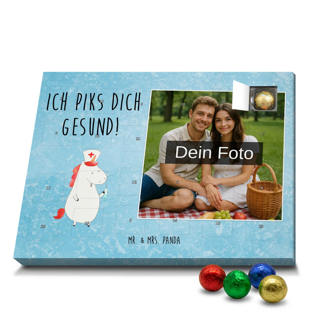 Personalisierter Schoko Foto Adventskalender Einhorn Krankenschwester Personalisierter Schoko Foto Adventskalender, Unicorn, Einhorn, Einhörner, Einhorn Deko, Krankenschwester Dankeschön, Krankenhaus, Ärztin Geschenk, Krankenschwester Geschenk, Krankenpfleger Geschenk, Krankenpflegerin
