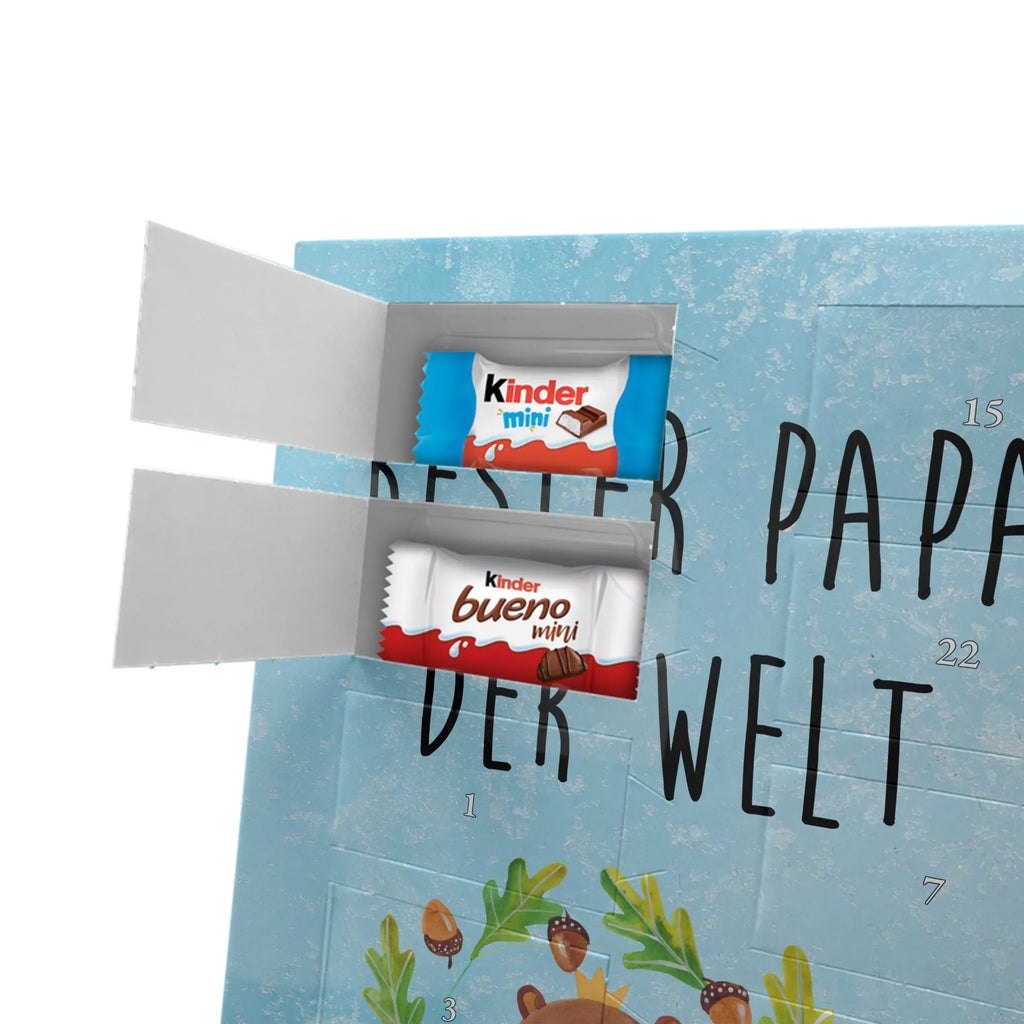 Personalisierter Schoko Foto Adventskalender Bär König Personalisierter Schoko Foto Adventskalender, Teddybär, Teddy, Bär, Vater, Bester Vater, Dad, Vatertag, Daddy, Bester Papa, Papa Bär, Papi, Weltbester Papa, Papa