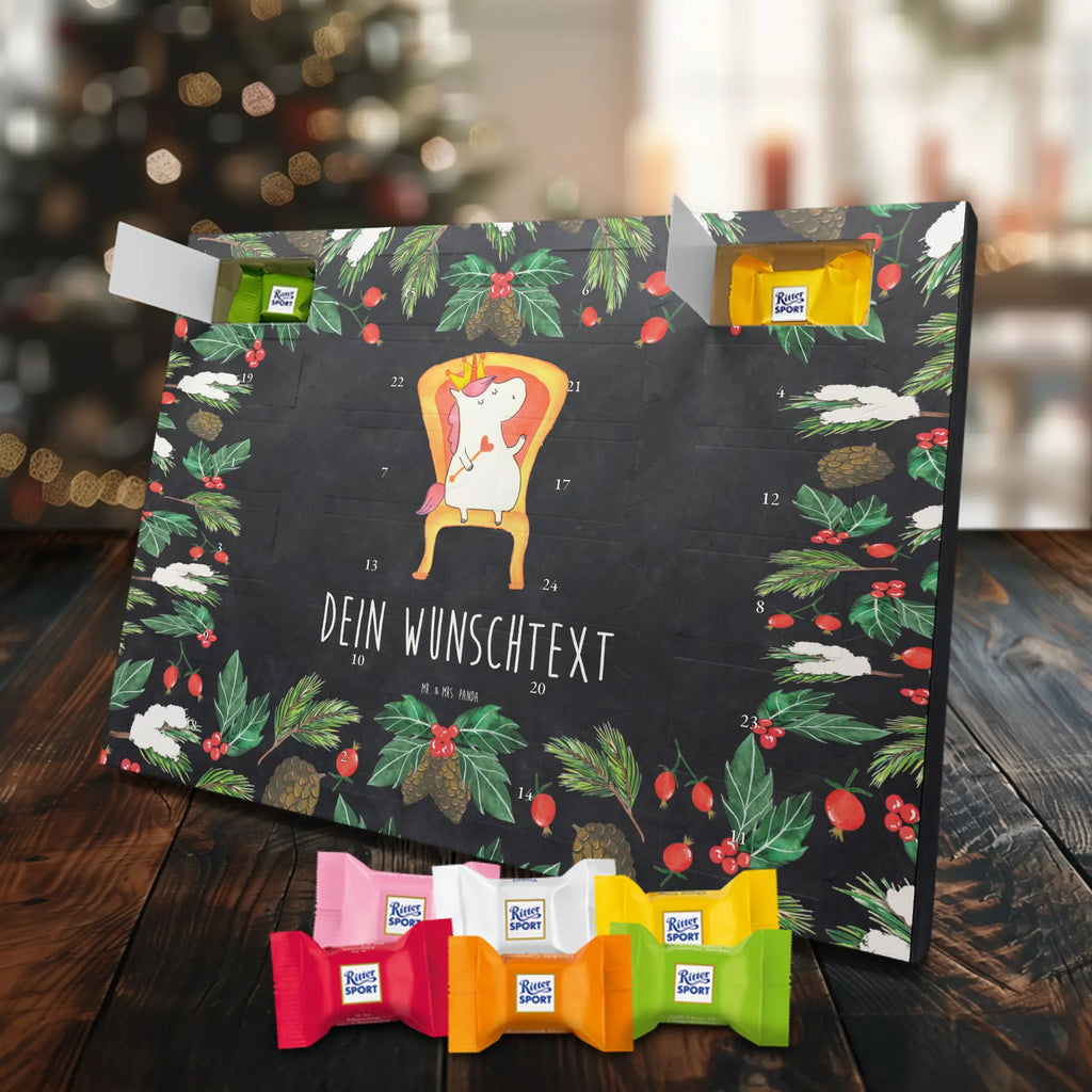 Personalisierter Schoko Adventskalender Einhorn Prinzessin Adventskalender mit Namen, Personalisierter Adventskalender, Unicorn, Einhorn, Einhörner, Einhorn Deko, Geschenk, Prinzessin, Geburtstag, Geburtstagsgeschenk, Monat