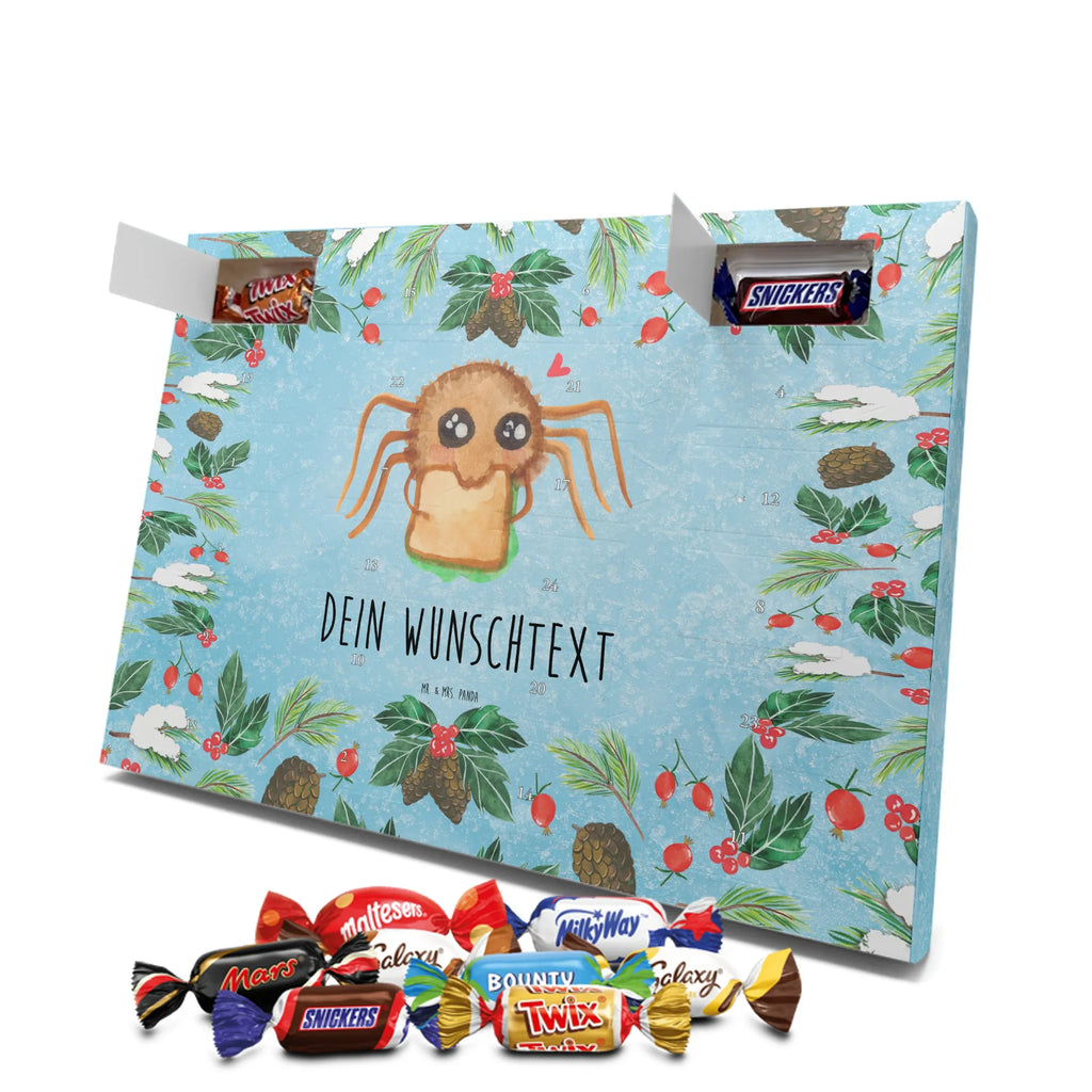 Adventskalender mit Namen Spinne Agathe Sandwich Adventskalender mit Namen, Personalisierter Adventskalender, Videos, Spinne, Merchandise, Spinne Agathe, Agathe, Hungrig, Hunger, Alles Wird gut, Lebensfreude, Glück, Verfressen, Mut