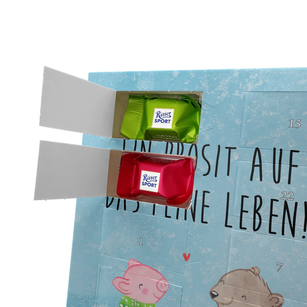 Personalisierter Schoko Foto Adventskalender Glühschwein Sause Personalisierter Schoko Foto Adventskalender, Winter, Wintermotiv, Advent, Nikolaus, Weihnachten, Weihnachtsdeko, Heiligabend, Alles Gute, Prost, Schwein, Weihnachtszeit, Bär