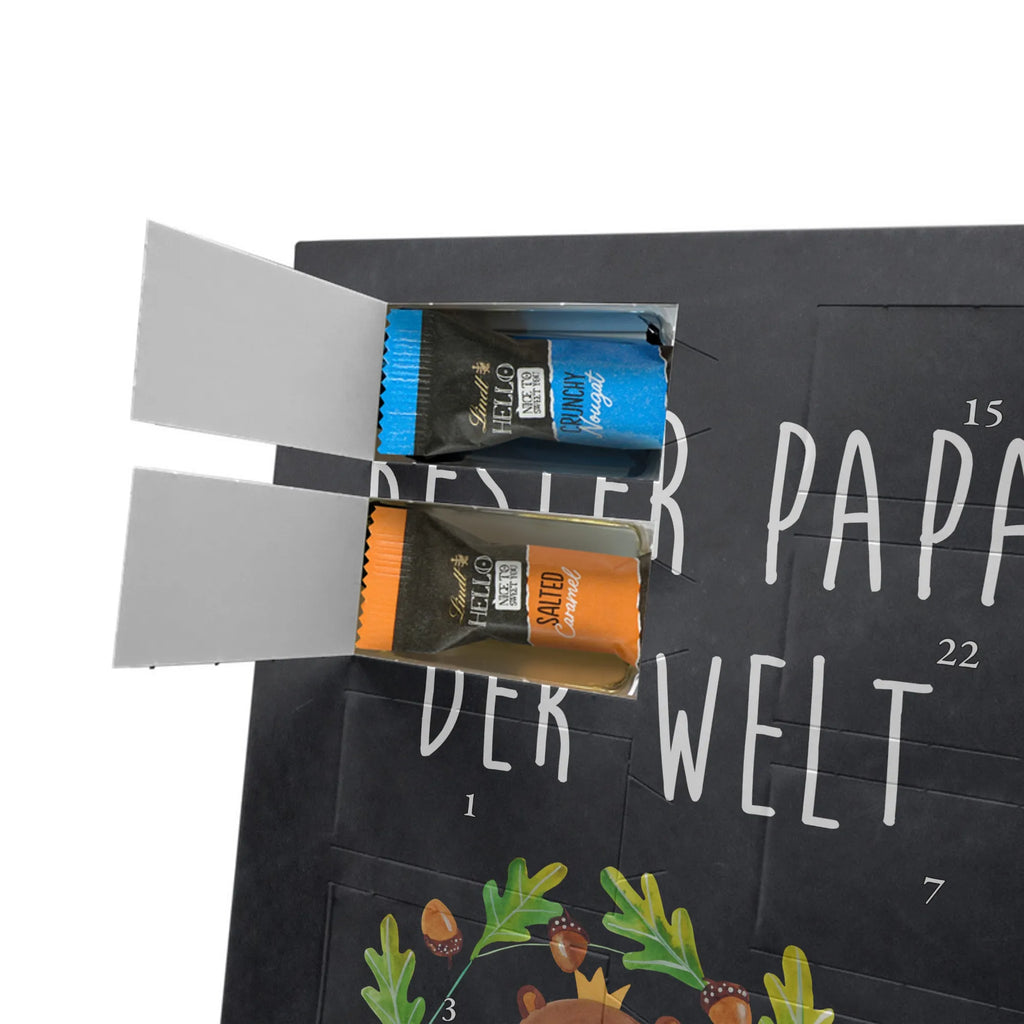 Personalisierter Schoko Foto Adventskalender Bär König Personalisierter Schoko Foto Adventskalender, Teddybär, Teddy, Bär, Vater, Bester Vater, Dad, Vatertag, Daddy, Bester Papa, Papa Bär, Papi, Weltbester Papa, Papa